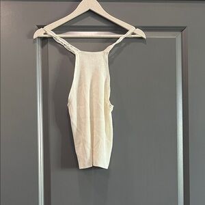 Chic Cream Women's Tank Top